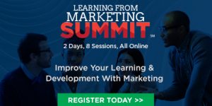 Learning From Marketing Summit - Live Online Event