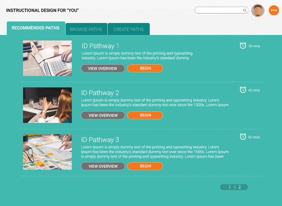 Personalized eLearning - Instructional Design Courses