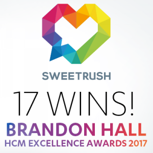 SweetRush Wins 17 Brandon Hall Group Excellence Awards, 13 Golds
