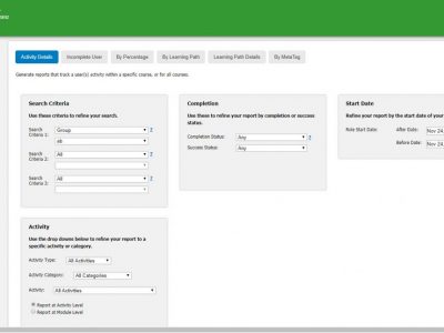 Screenshot of Udutu LMS