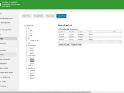 Screenshot of Udutu LMS