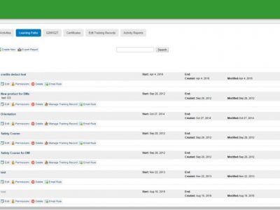 Screenshot of Udutu LMS