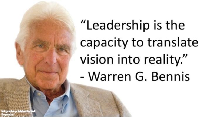 Leadership to Reality-- Credit: Neil Beyensdorf (2015)