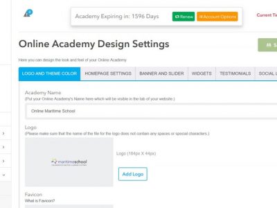 Screenshot of Create Online Academy