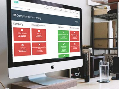 Screenshot of Bolt Spark LMS
