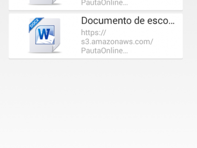 Screenshot of Pauta Online