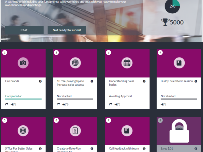 Screenshot of tessello