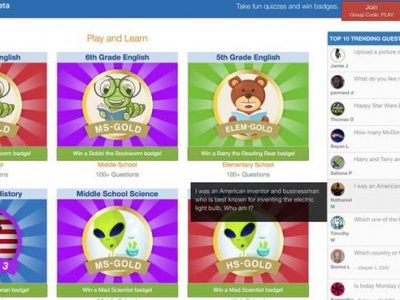 Screenshot of Edmodo