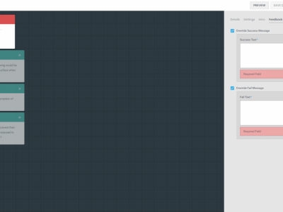 Screenshot of Enable LMS