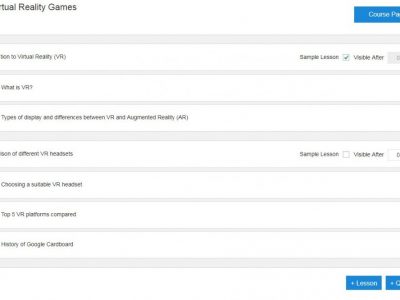 Screenshot of Edivently LMS