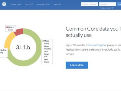 Screenshot of Edmodo