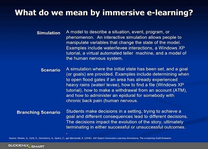 Immersive e-Learning--Credit: Robert Penn