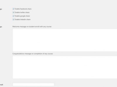Screenshot of Edivently LMS