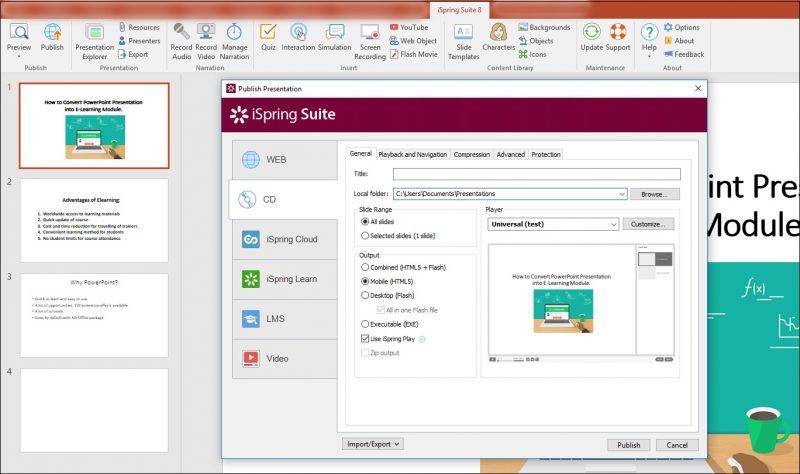 How To Convert PowerPoint Into An Interactive ELearning Module ...