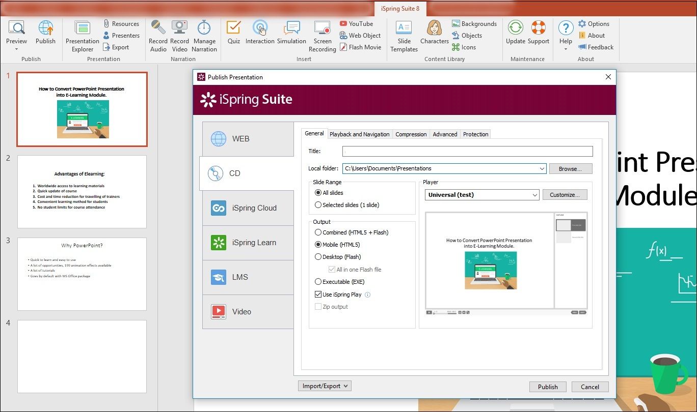 How To Convert Powerpoint Into An Interactive Elearning Module