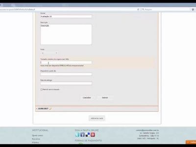 Screenshot of Pauta Online