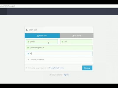 Screenshot of iKognitio