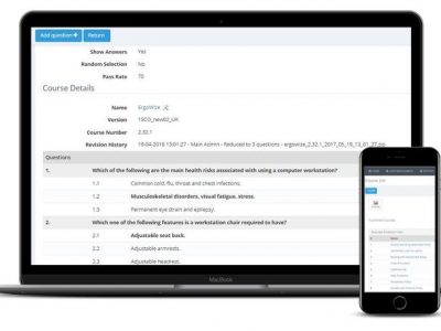 Screenshot of WorkWize Author