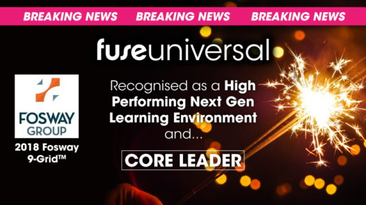 Fuse Universal Ranked As A Core Leader In The 2018 Fosway 9-Grid™