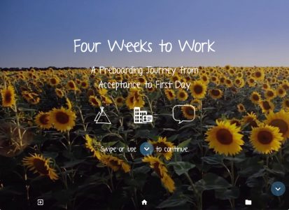 Four Weeks To Work: A Preboarding Journey From Acceptance To First Day