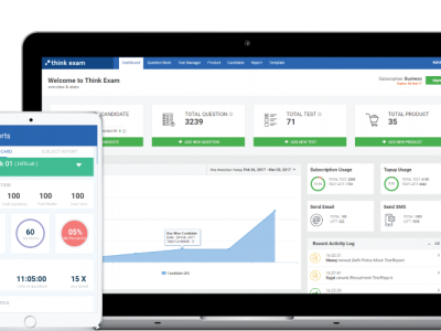 Screenshot of Think Exam