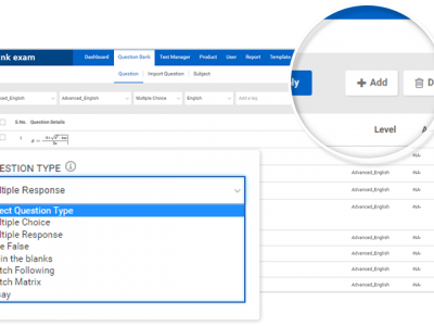 Screenshot of Think Exam