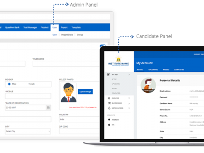 Screenshot of Think Exam
