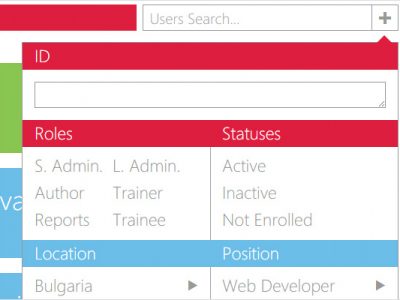 Screenshot of MelonLearning LMS