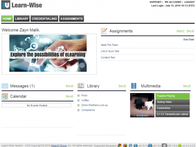 Screenshot of Learn-WiseGo