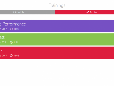 Screenshot of MelonLearning LMS