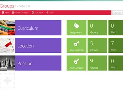 Screenshot of MelonLearning LMS