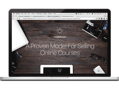 Screenshot of EDUonGo