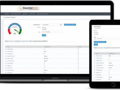 Screenshot of WorkWize
