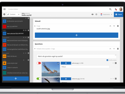 Screenshot of FLOWSPARKS LMS