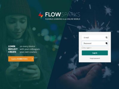 Screenshot of FLOWSPARKS LMS