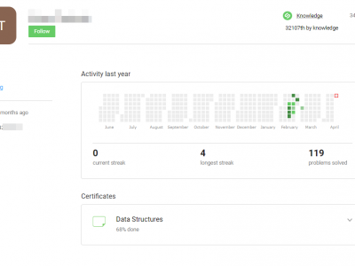 Screenshot of Stepik