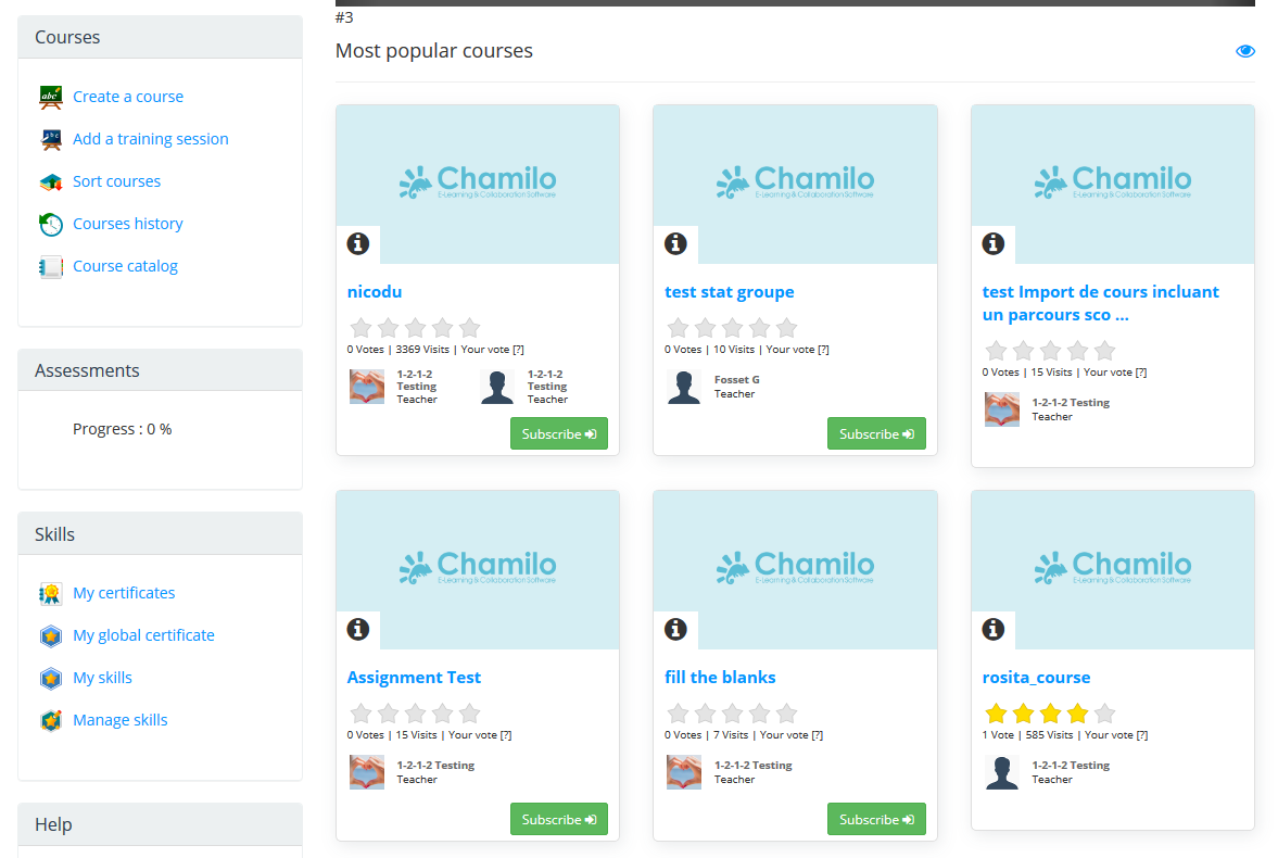 Chamilo Features Price Reviews Rating ELearning Industry