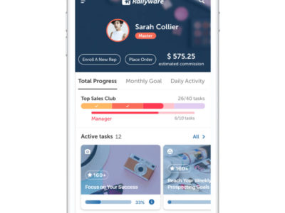 Screenshot of Rallyware
