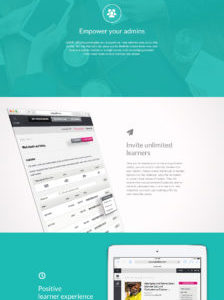 Screenshot of Upskill LMS