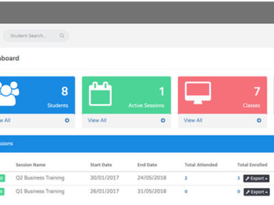 Screenshot of TrainEasy