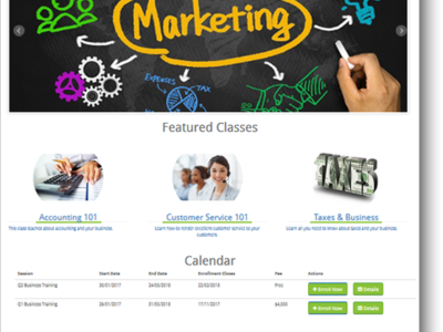 Screenshot of TrainEasy
