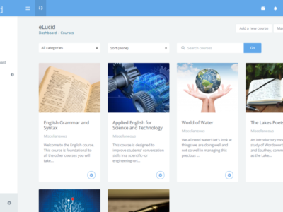 Screenshot of eLucid