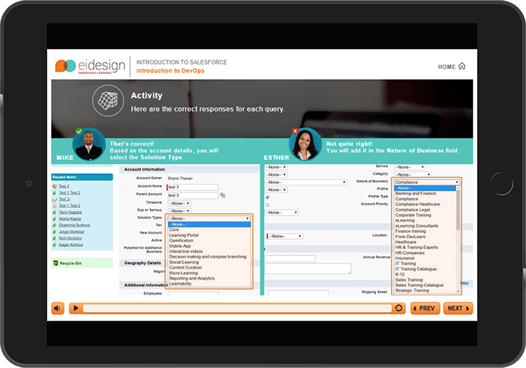 Application Simulations Training Scenario Based Learning and ROI