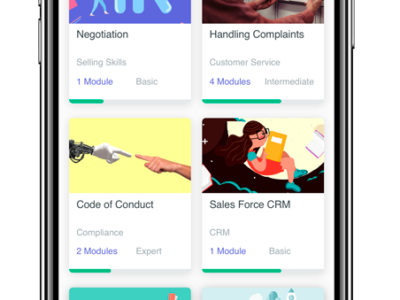 Screenshot of Disprz Learning Experience Platform