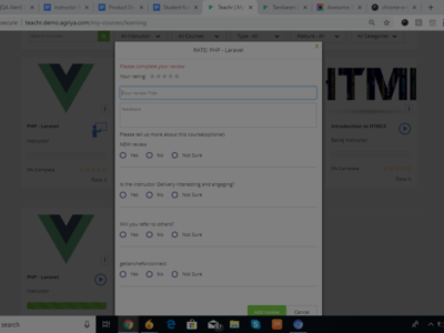 Screenshot of Teachr