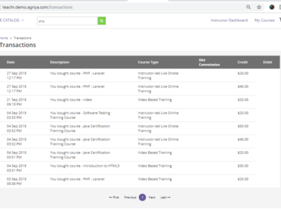 Screenshot of Teachr