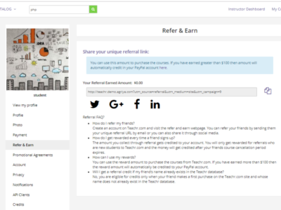 Screenshot of Teachr