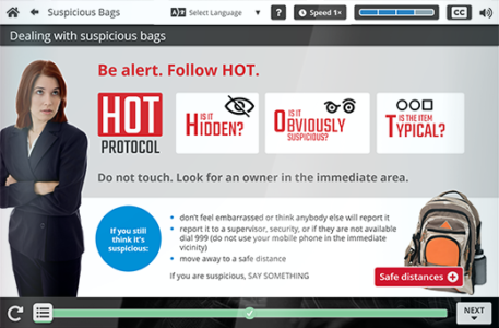 Engage In Learning Launches Suspicious Packages eLearning Course