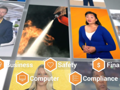 Screenshot of KnowledgeCity LMS