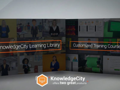 Screenshot of KnowledgeCity LMS